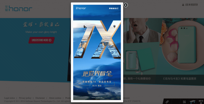 Honor 7X to launch on 11th October