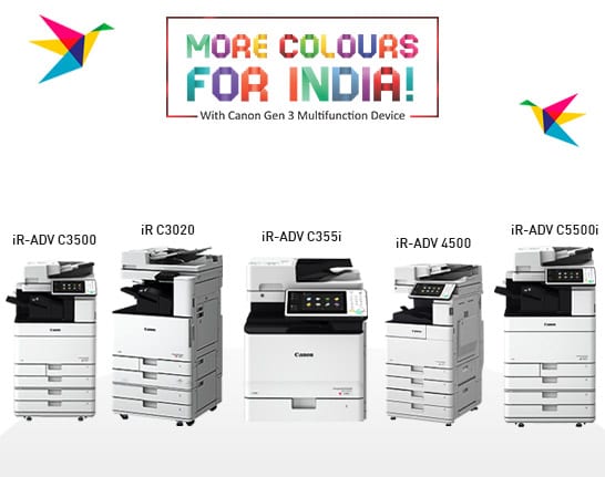 Canon imageRUNNER C3020 a colour Multifunctional Devices at the cost of Black & White MFD