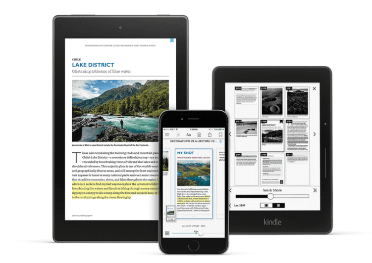 Amazon Kindle App for Android and iOS updated with new interface, Easy Search and more