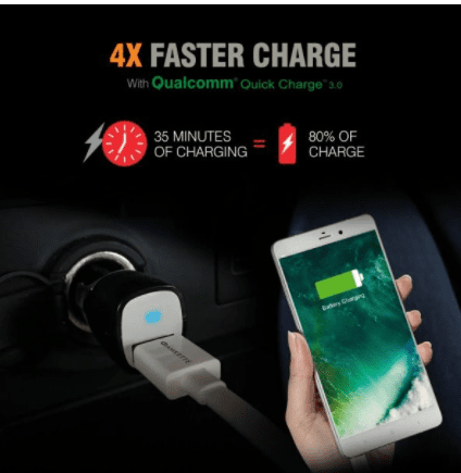 Amkette launches Qualcomm certified QC 3.0 car charger for INR 1,199