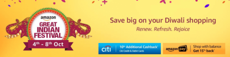 Amazon Great India Festival: Deals and Offers