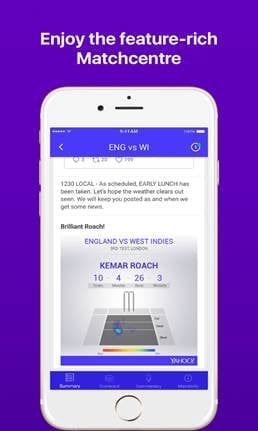 Yahoo Cricket app updated with new design, real-time updates and more new features