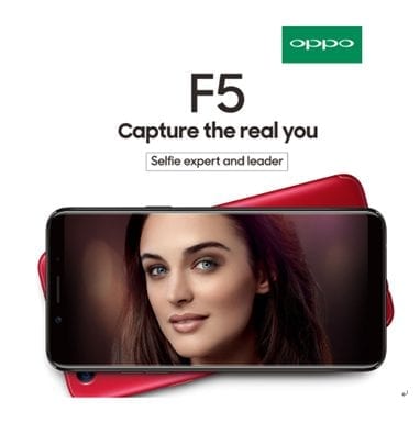 Oppo F5 with Full-HD+ display, AI for selfies to be unveiled on 2nd November in India