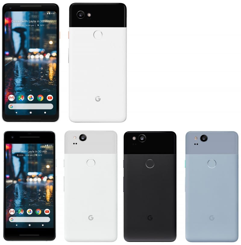 Google Pixel 2 and Pixel 2 XL