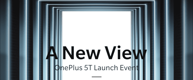 OnePlus 5T launch