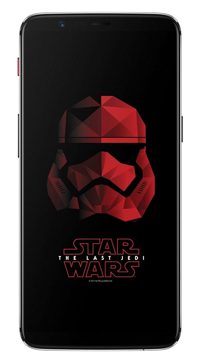 OnePlus 5T Star Wars edition with 6-inch bezel-less display, 8GB RAM, 128GB storage launched for INR 38,999