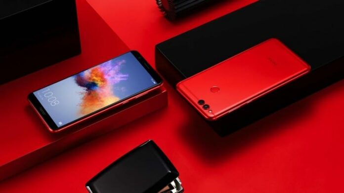 Honor 7X Valentine’s Day Limited Edition Red smartphone