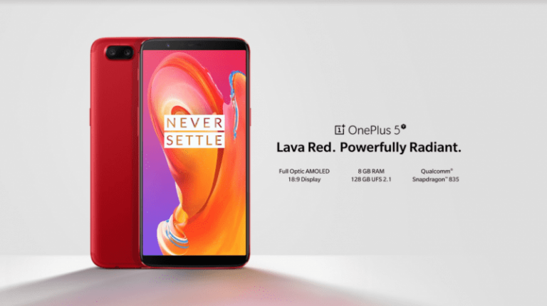 OnePlus 5T Lava Red now available with offers for Valentine’s Day