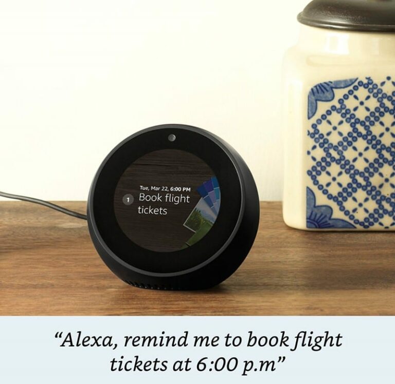 Amazon echo spot now available in India for INR 12,999
