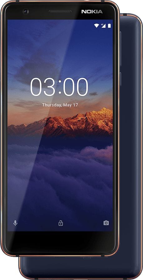 Nokia 2.1, Nokia 3.1, and Nokia 5.1 