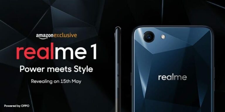 Oppo’s “Realme 1” smartphone launching in India on Amazon