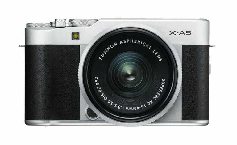 Fujifilm X-A5 mirrorless digital camera with 24.2MP APS-C sensor, X Series zoom lens kit launched in India