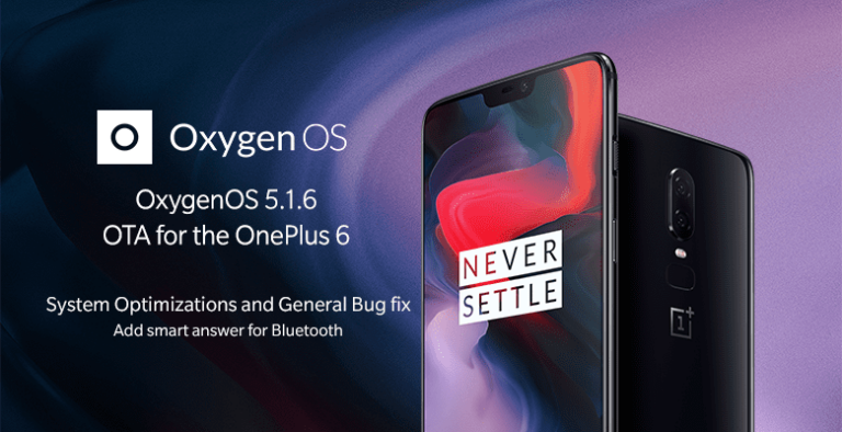 OxygenOS 5.1.6 OTA update brings Portrait Mode for the front camera, Earphone mode, and more general bug fixes to OnePlus 6