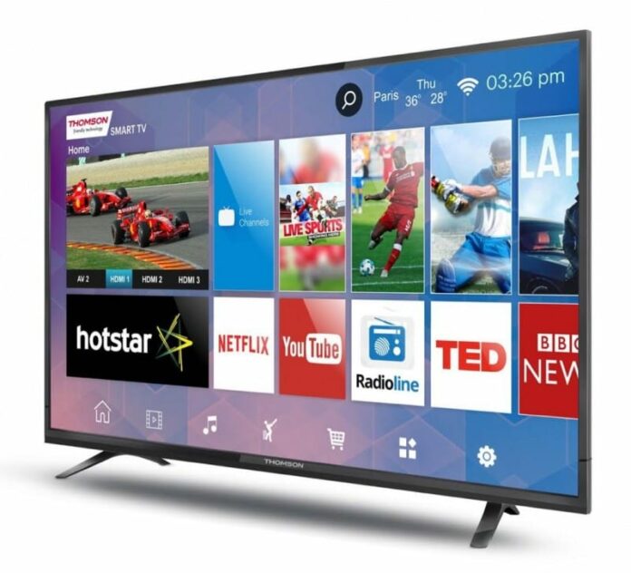 Thomson introduces new 'My Wall' interface for its 32 Thomson introduces new 'My Wall' interface for its 32