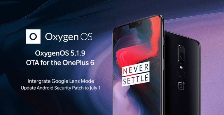 OxygenOS 5.1.9 OTA update for OnePlus 6 brings improved image quality, Google Lens integration, latest security patch and much more