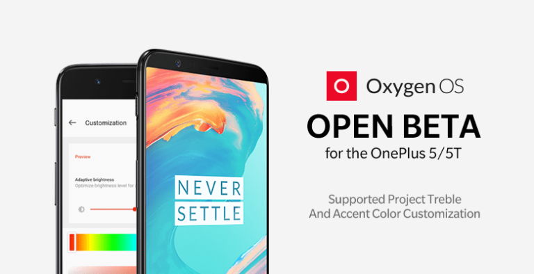 OnePlus 5 and 5T gets Project Treble support, new UI, and more with the latest Open Beta update