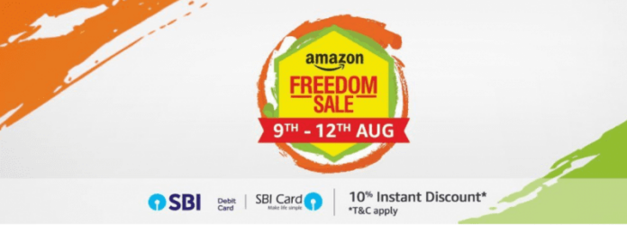 Amazon India schedules ‘Amazon Freedom Sale’ from August 9 to 12, 2018 Amazon India schedules ‘Amazon Freedom Sale’ from August 9 to 12, 2018