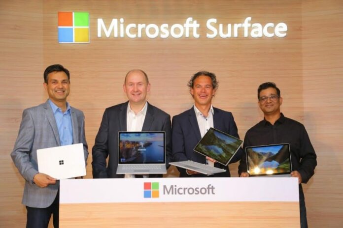 Microsoft Surface Laptop and Surface Book 2