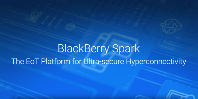 BlackBerry Spark EoT platform announced