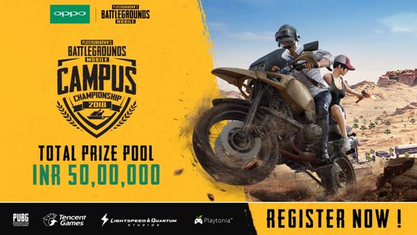 Tencent Games announces India’s biggest eSports Tournament-PUBG MOBILE Campus Championship 2018