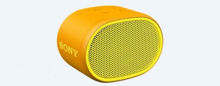 Sony SRS-XB01 Extra Bass portable Bluetooth speaker with IPX5 rating launched for INR 2,590