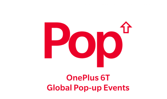 OnePlus 6T pop-up