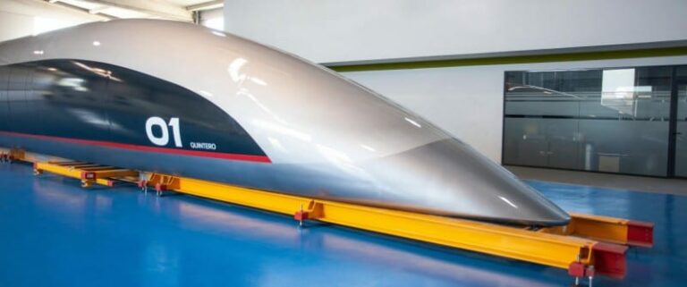 World’s first Hyperloop passenger capsule unveiled