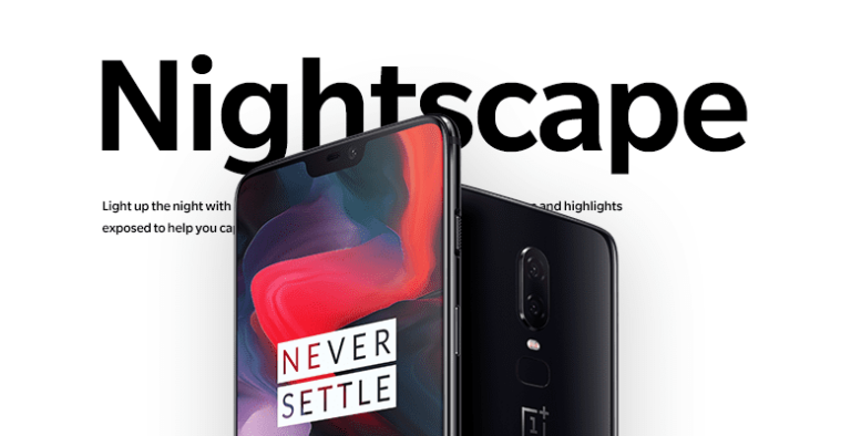 OnePlus 6 gets nightscape, studio lighting, new navigation gestures, and more in the latest update
