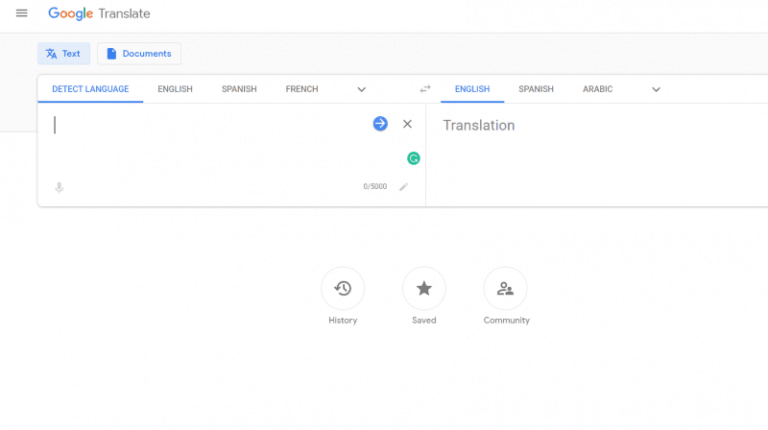 Google Translate gets a redesigned interface on the Web