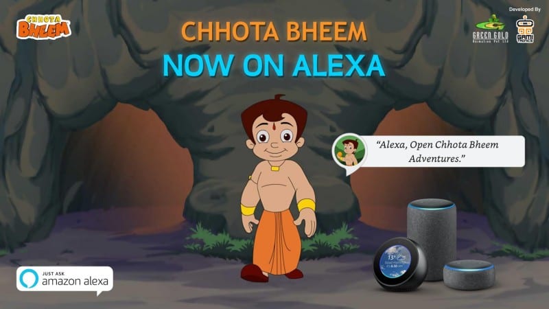  Chhota Bheem Adventures now available on on Amazon Echo devices