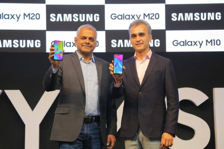 Samsung Galaxy M10 and Galaxy M20 with infinity-V display announced, starts at INR 7,990