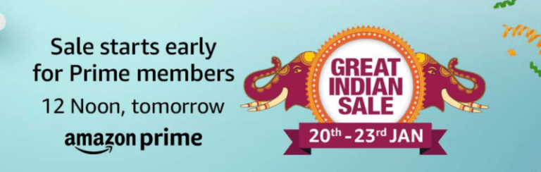 Amazon Great Indian Sale: Deals and Discounts on smartphones, consumer electronics, and more