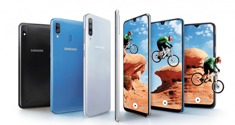 Samsung Galaxy A10, A30, and A50