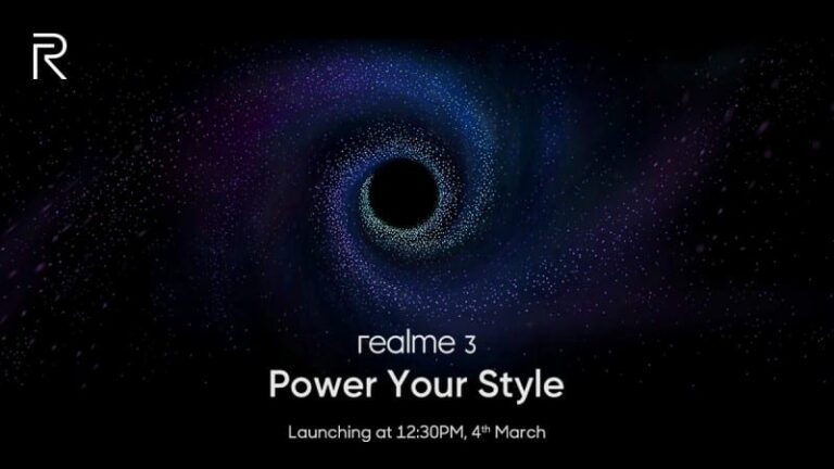 Realme 3 to be unveiled in India on March 4