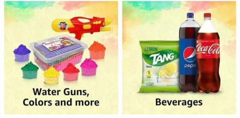 Amazon Prime Now launches Holi Store