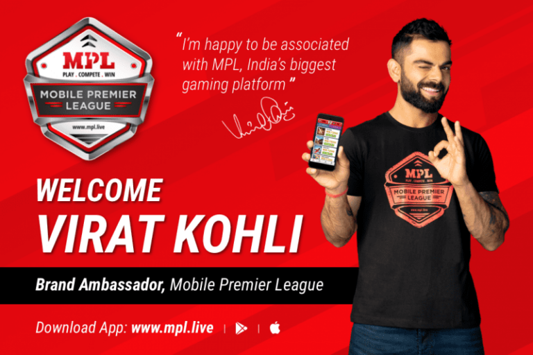 Mobile Premier League ropes in Virat Kohli as Brand Ambassador