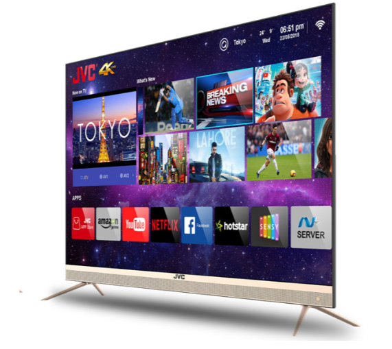 JVC 55-inch 4K Smart TV 