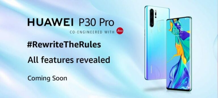 Huawei P30 Pro coming soon to India, Amazon listing goes live