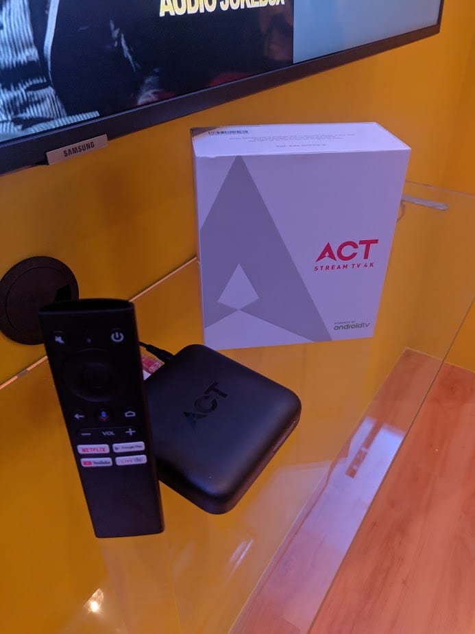 ACT Stream TV 4K Android Box