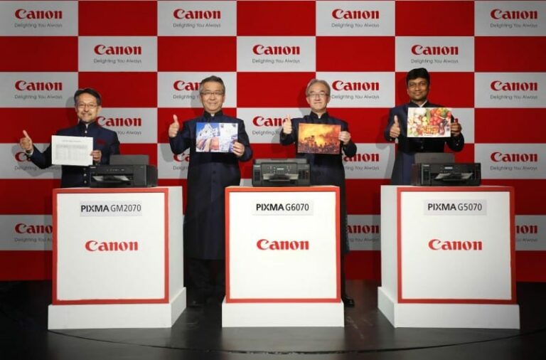 Canon announces new range of PIXMA G series ink tank printers starting at INR 14,299