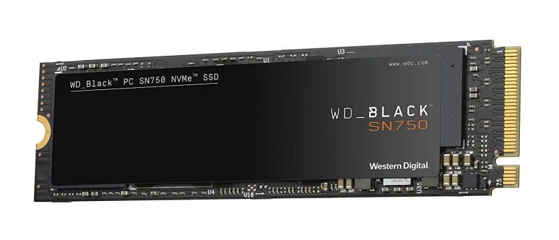 WD Black SN750 NVMe SSD