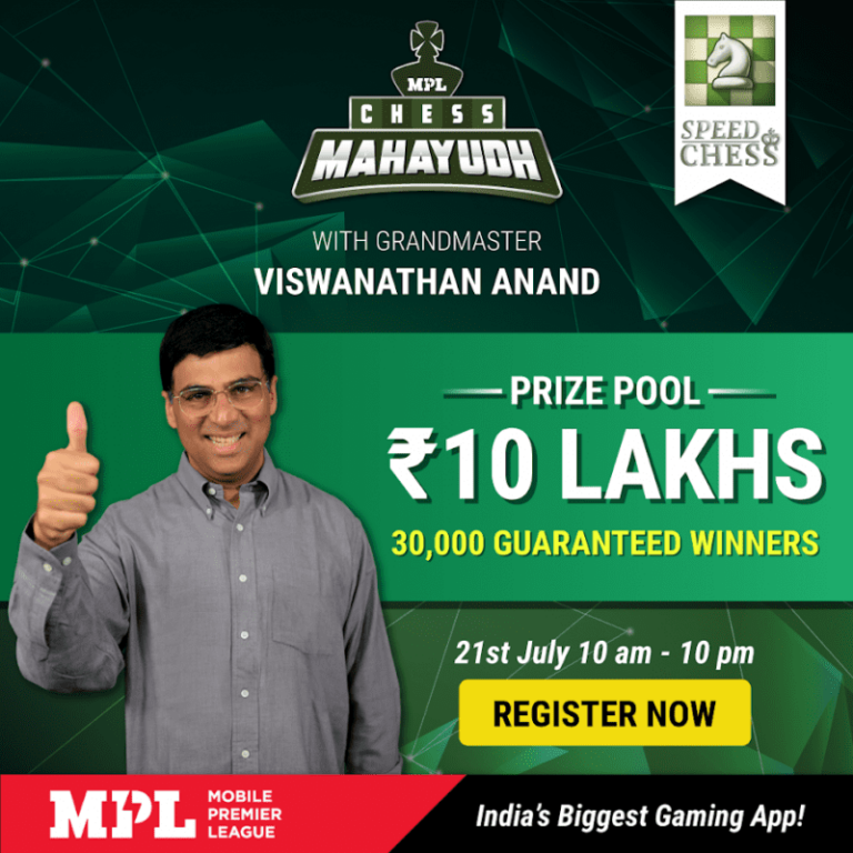 MPL to host India’s largest Digital Chess Tournament ‘MPL Chess Mahayudh’