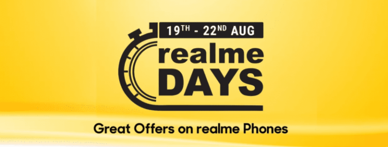 Realme Days Sale on Flipkart: Discounts on Realme 3 Pro, Realme 2 Pro, and more
