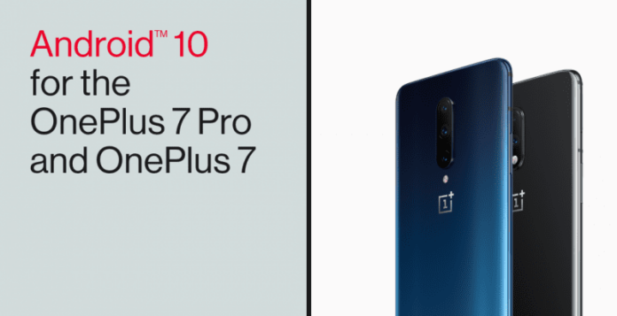 OnePlus 7/7 Pro Android 10