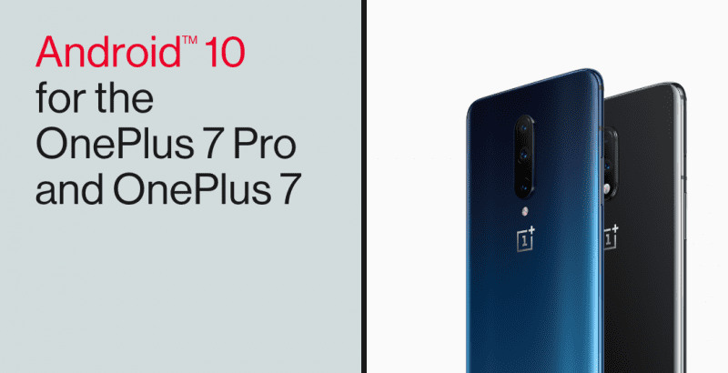 OnePlus 7/7 Pro Android 10