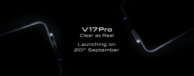 Vivo V17 Pro Launching in India on September 20