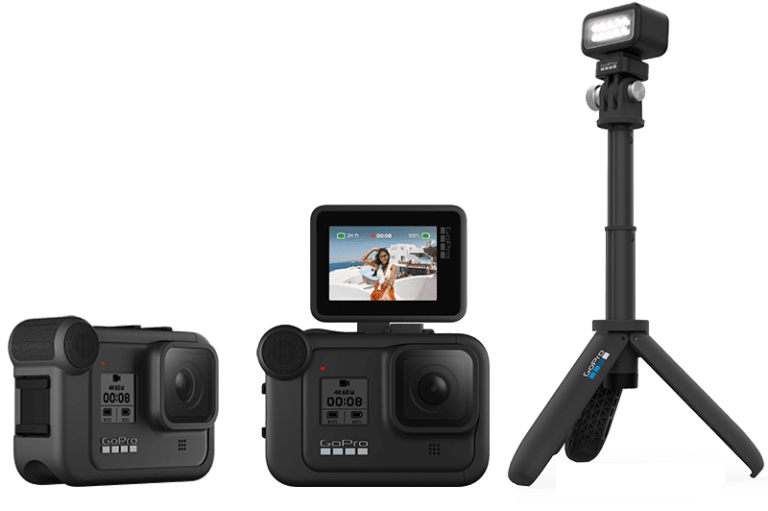 GoPro HERO8 Black and GoPro MAX Action Cameras Announced