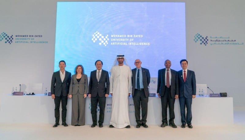 MBZUAI Board of Trustees launching the world’s first graduate level AI university