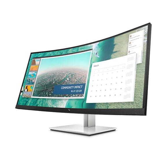 HP E344c Curved Monitor 