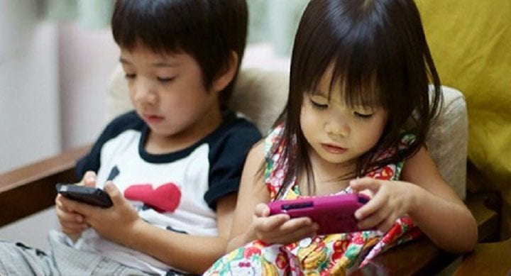 smartphone addiction children